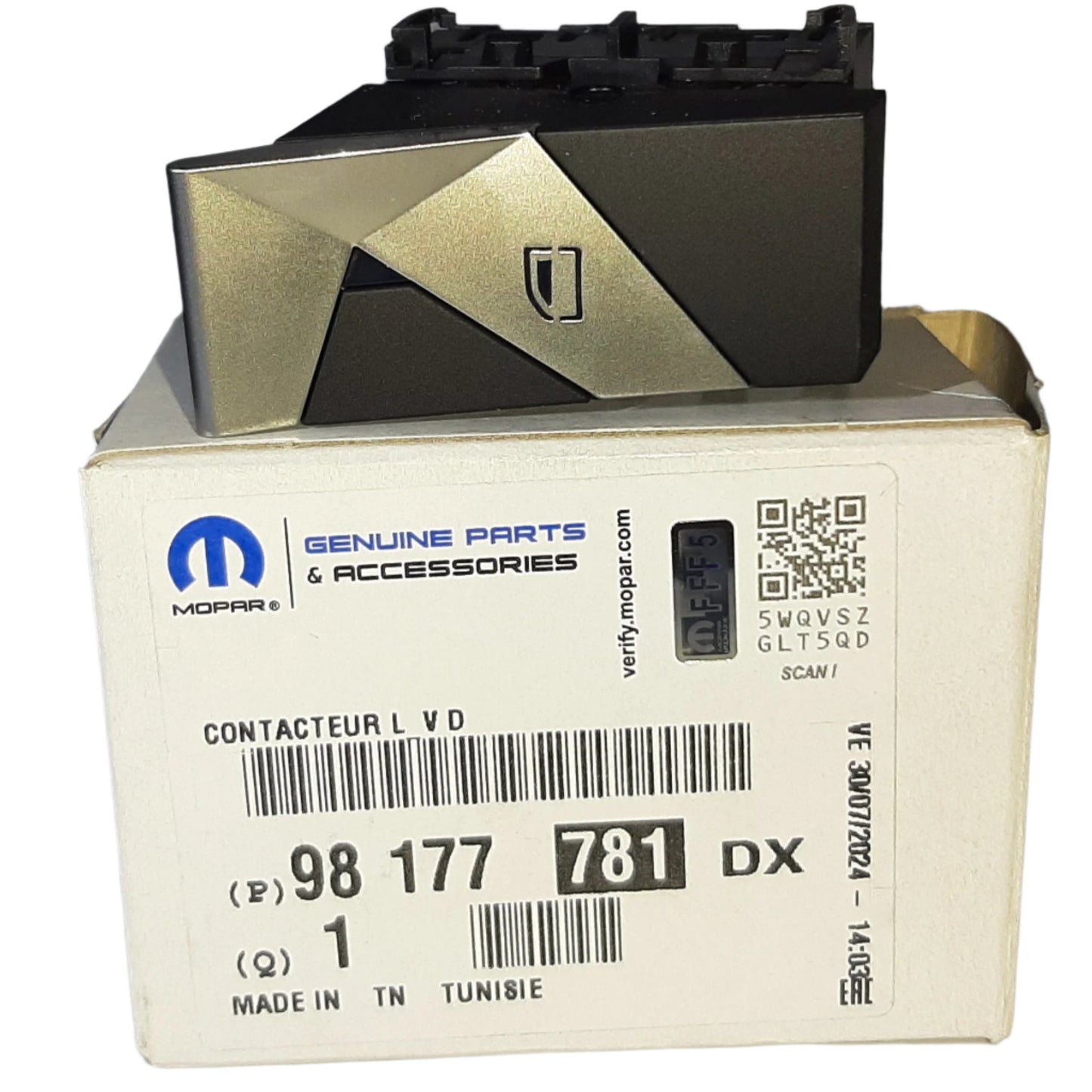 Genuine Peugeot Contact Switch | 98177781DX
