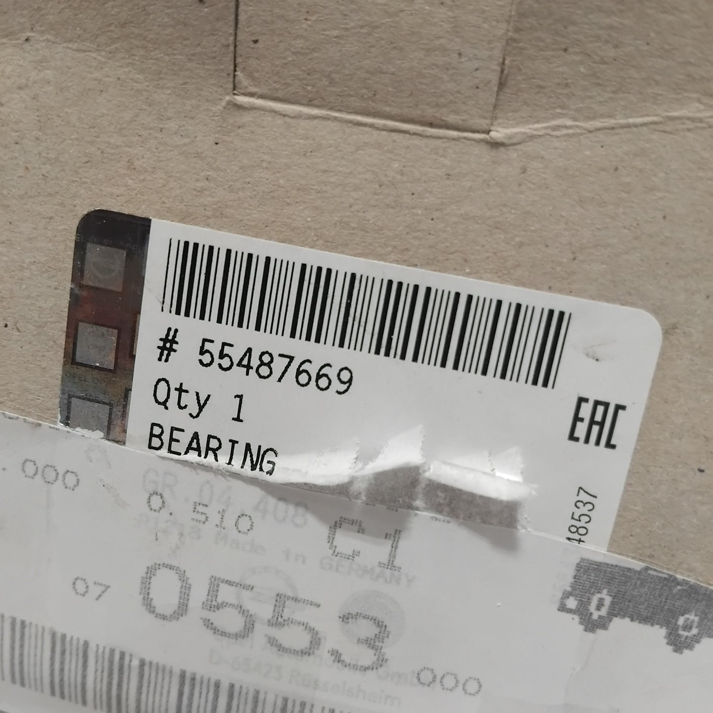 Genuine Vauxhall Shaft Bearing | 55487669