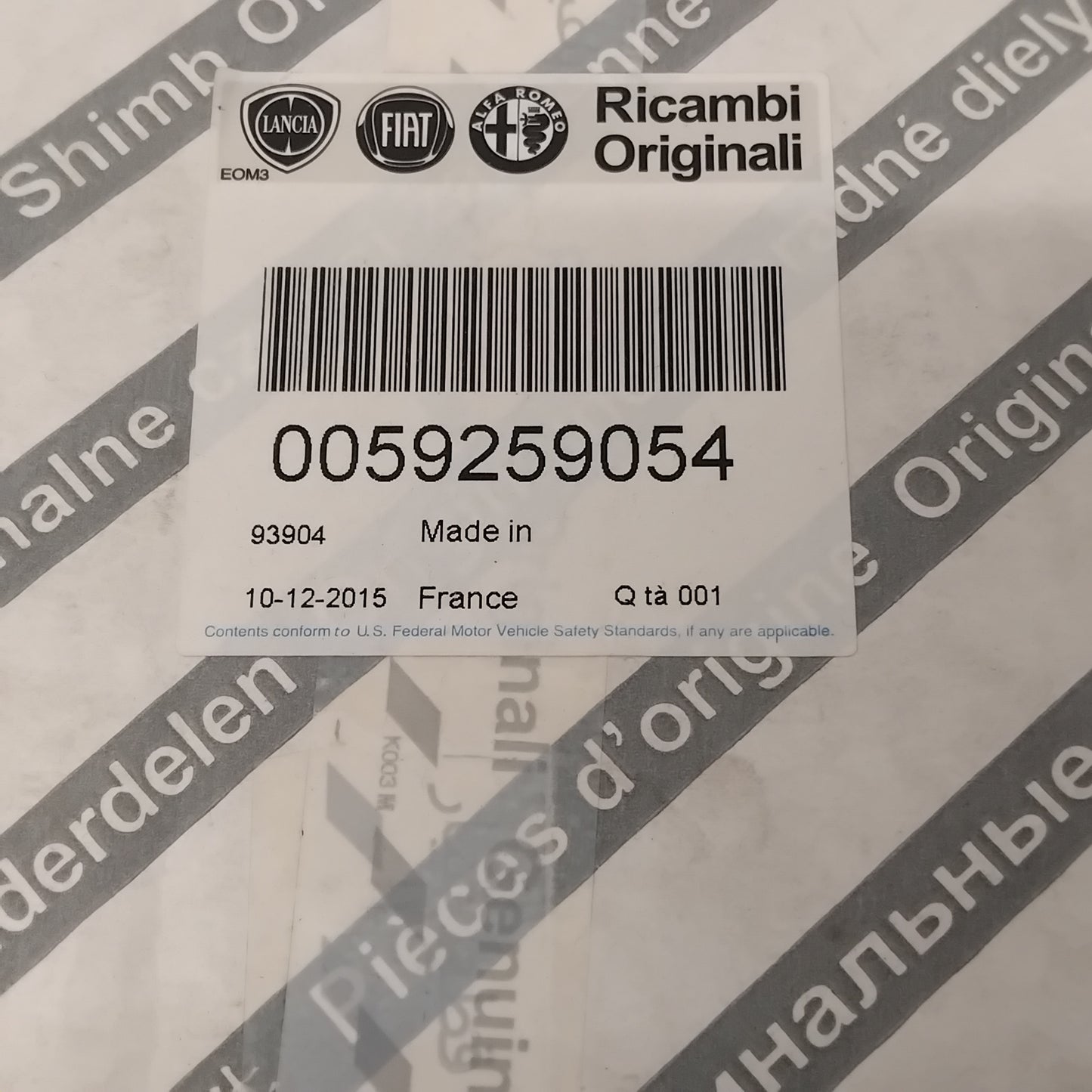 Genuine Shaft Boot - Fiat Tipo 2015-Onwards | 59259054