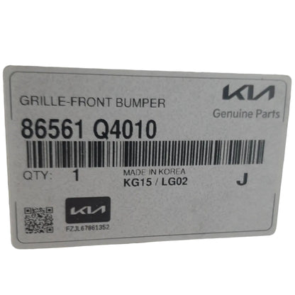 Genuine Kia Grille-Front Bumper | 86561Q4010