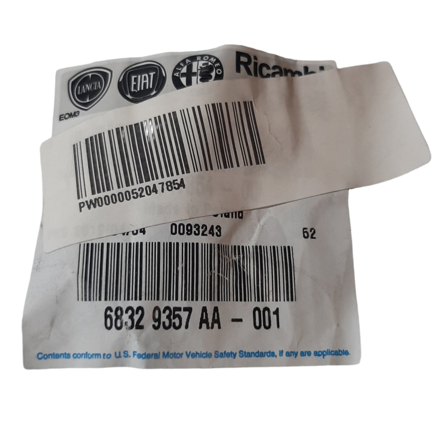Genuine Fiat Ground Cable | 52047854