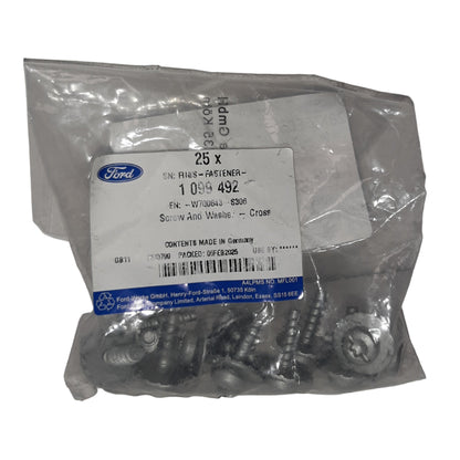 Genuine Ford Screw and Washer - Cross Recess | 1099492
