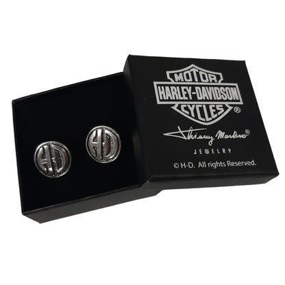 Genuine Harley Davidson  Cuff Links - Silver | HDCL005SP