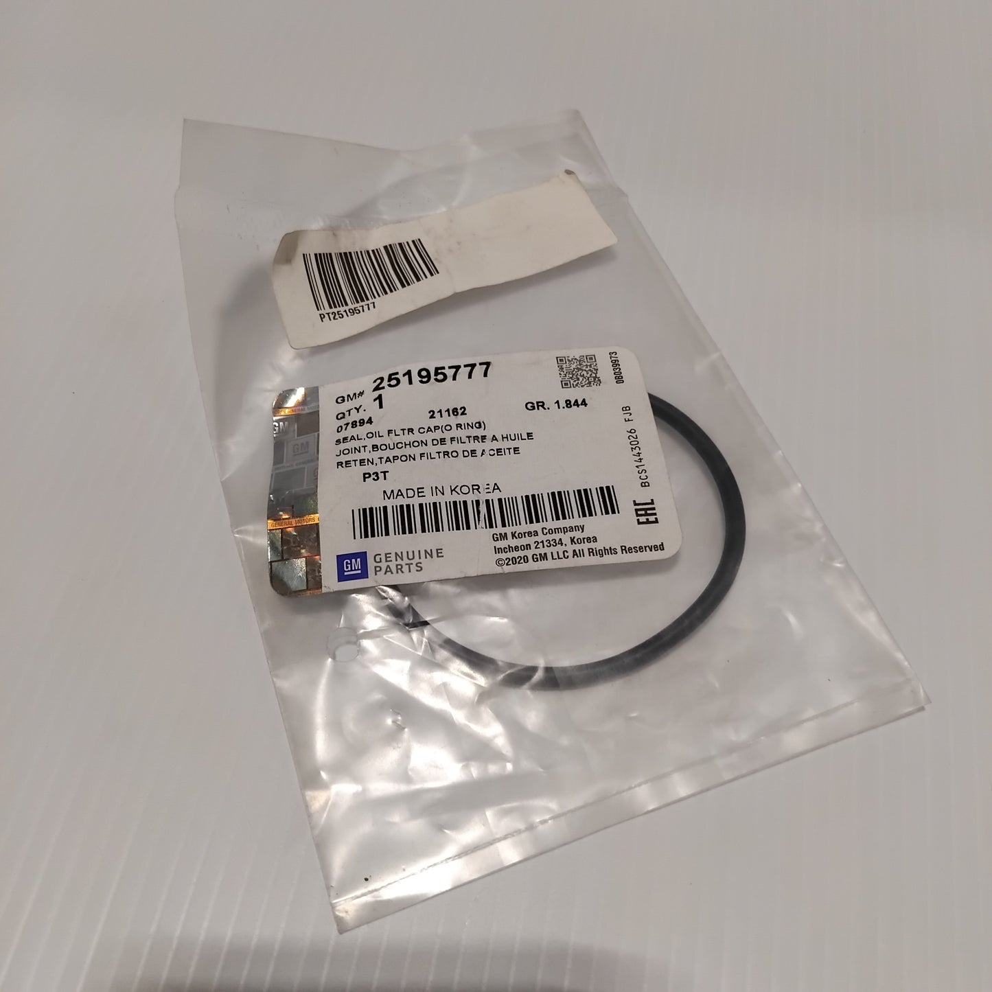 Genuine Vauxhall Ring-Seal | 25195777