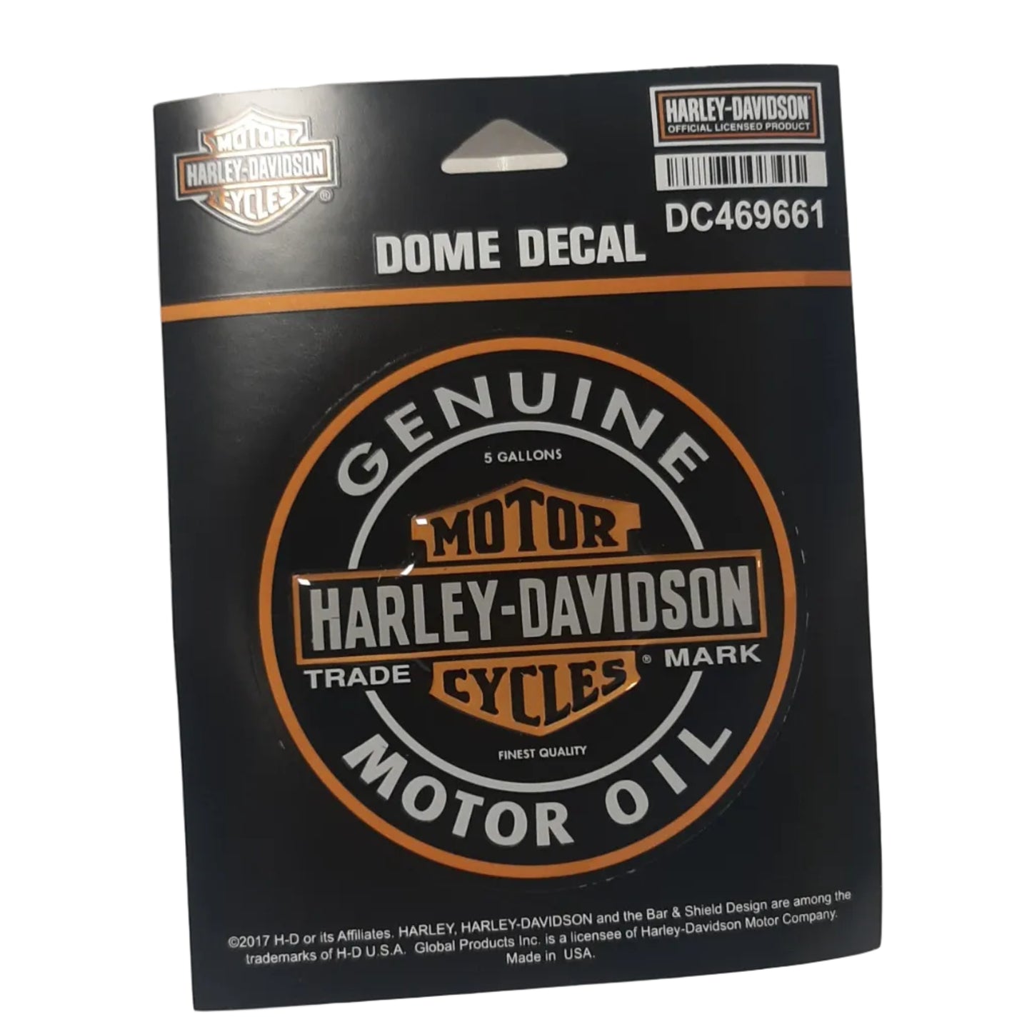 Genuine Harley Davidson Motor Oil Dome Decal Xs | DC469661