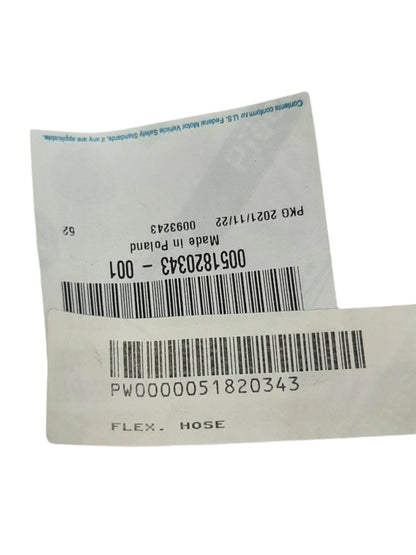 Genuine Fiat Flex. Hose | 51820343