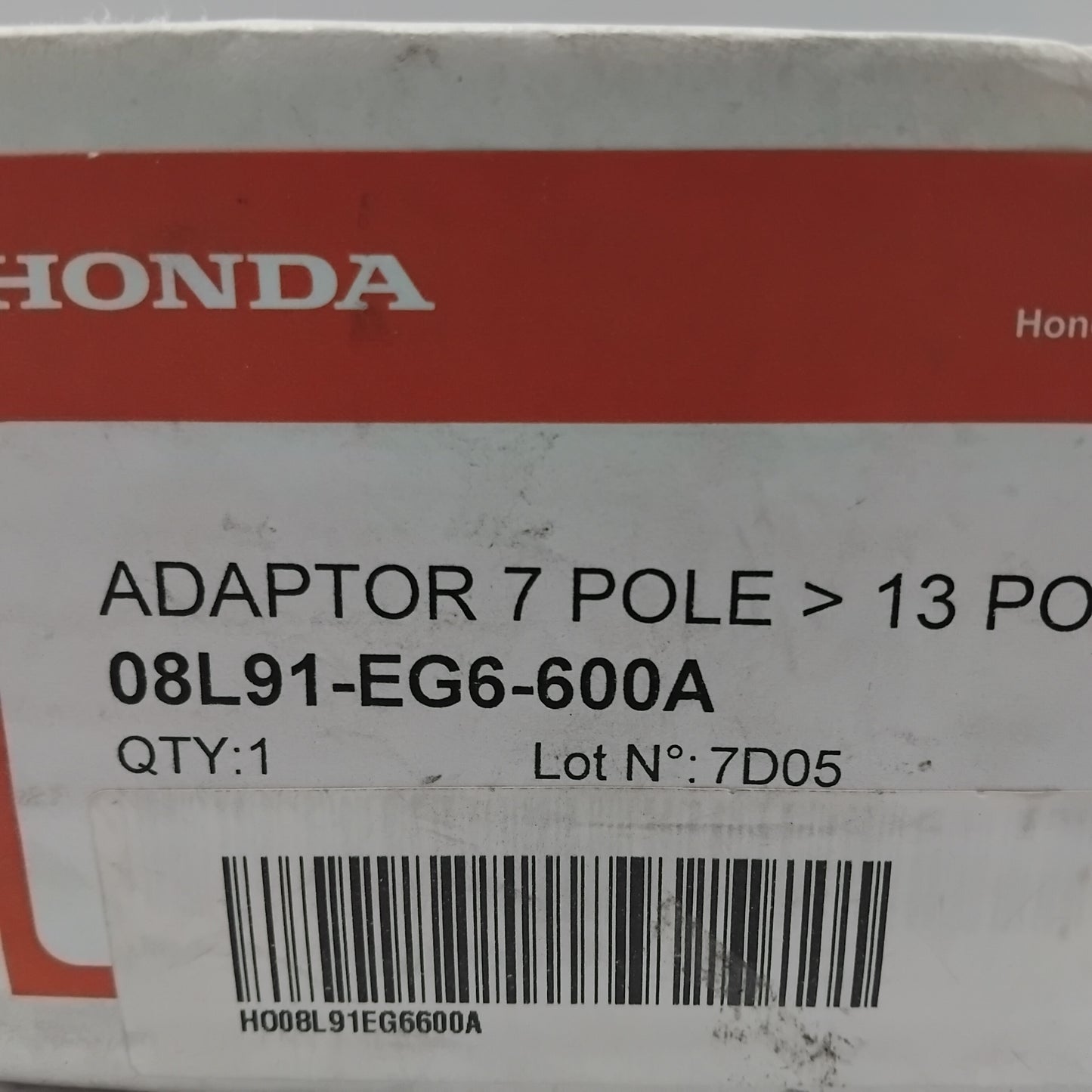 Socket Adaptor 7-Pin to 13-Pin | 08L91EG6600A