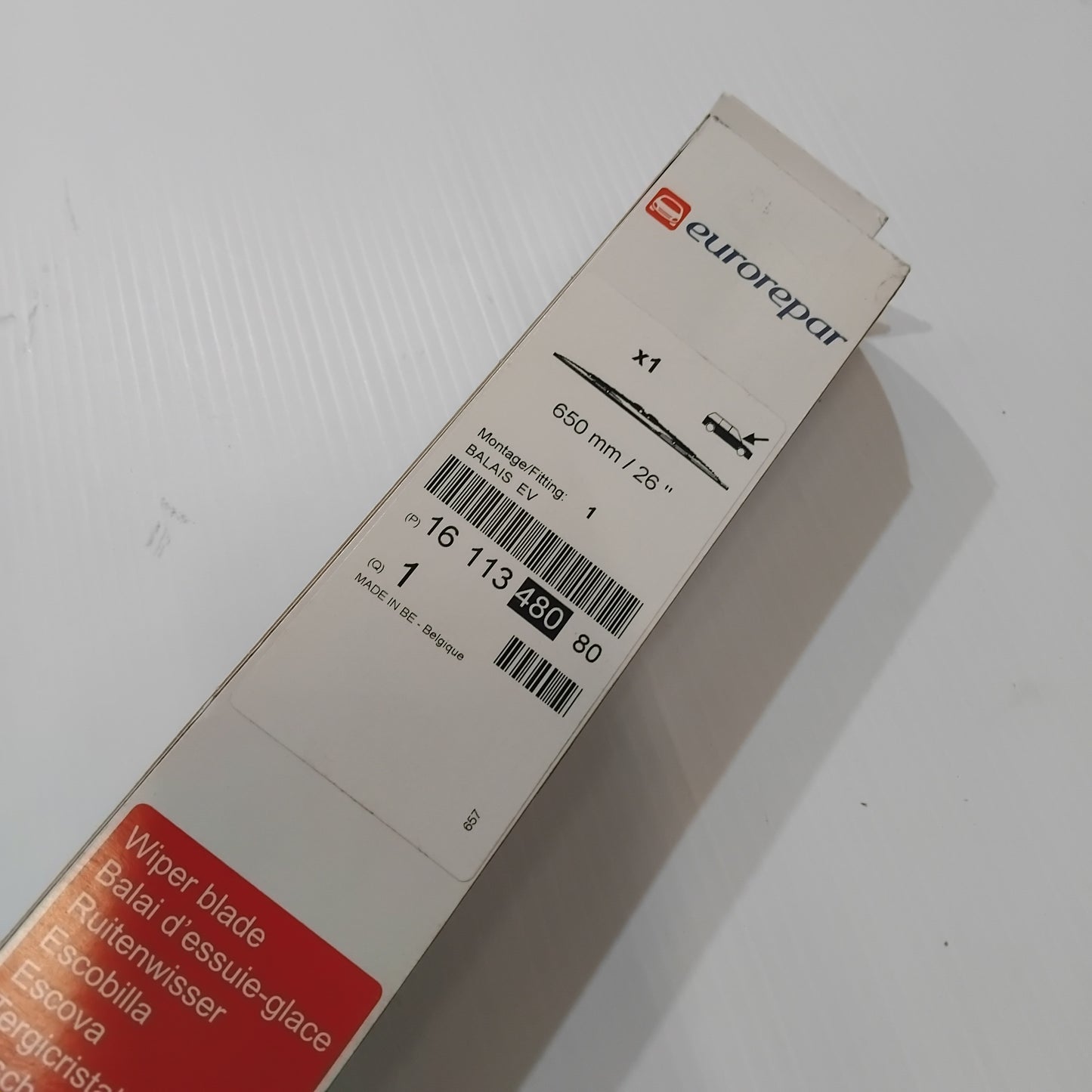 Genuine 26" Eurorepar Front Wiper Blade - Peugeot / Citroen | 1611348080