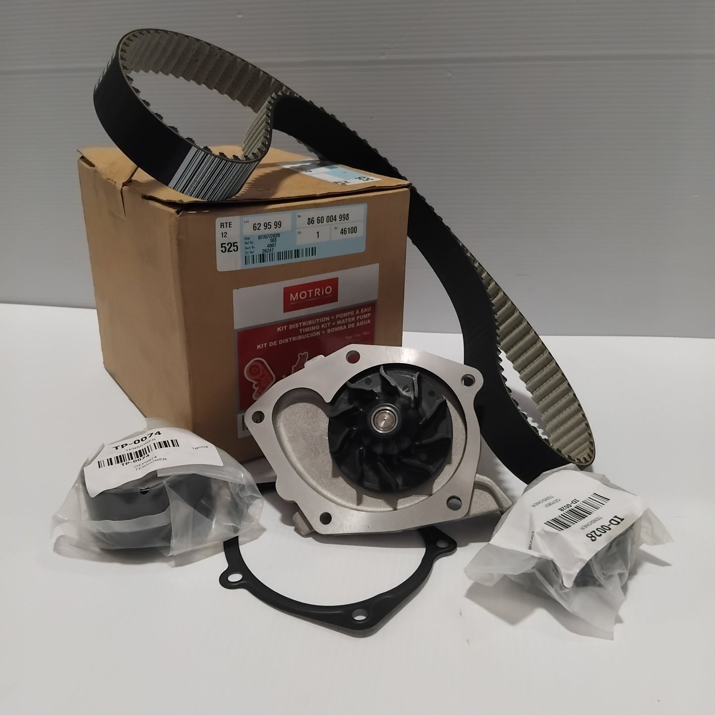 Genuine Renault Timing Kit & Pump | 86 60 004 998