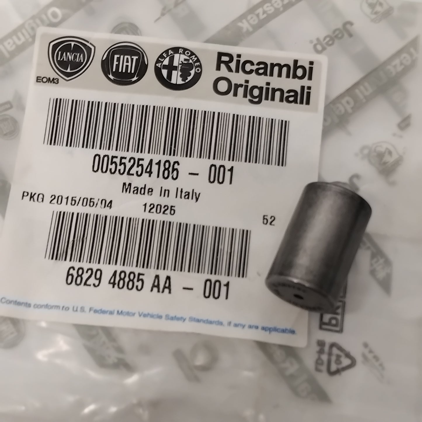 Genuine Gear Fork Rod Plug - Fiat Panda / 500 / Punto - Diesel | 55254186