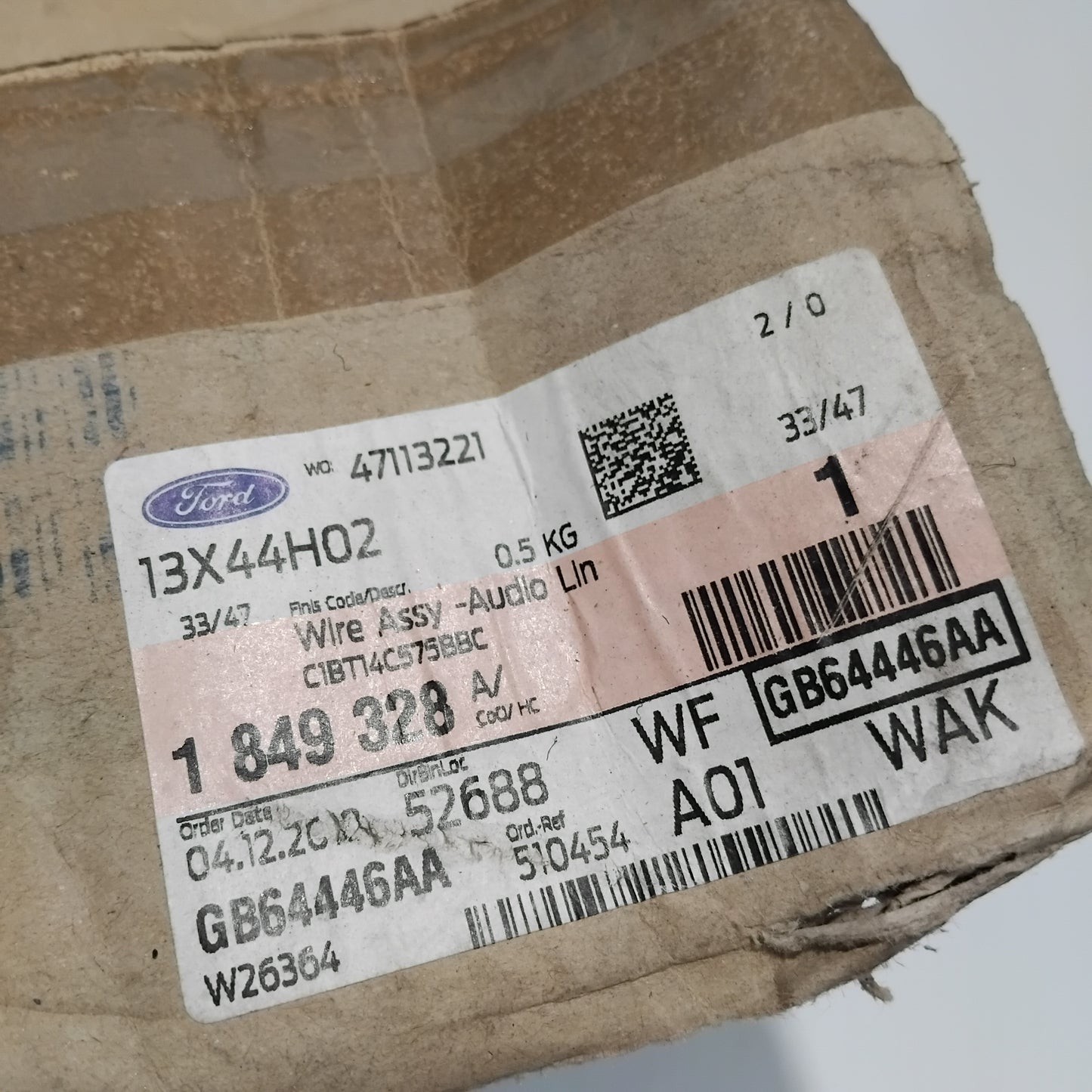 Genuine Audio Link Wire Assembly - Ford | 1849328
