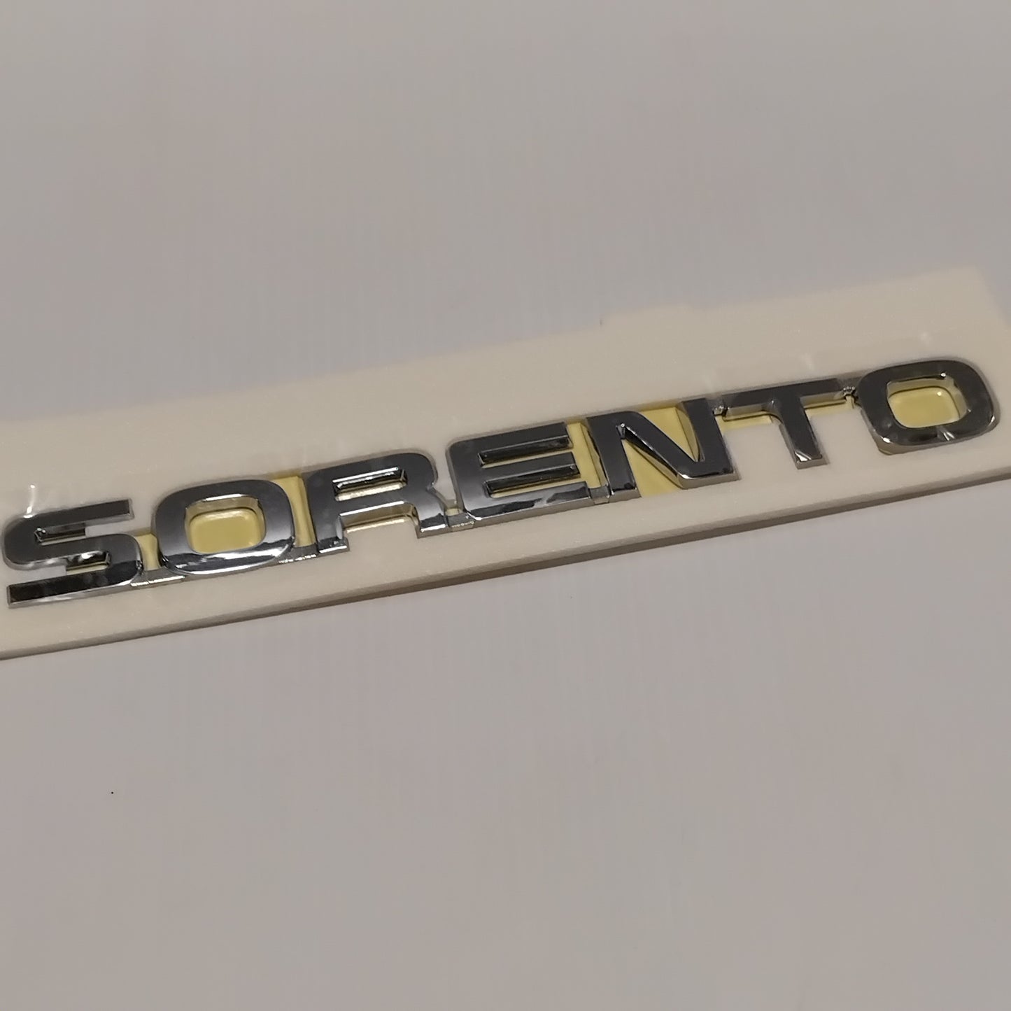 Genuine Rear Bumper "Sorento" Emblem - Kia Sorento 2012 | 863102P010