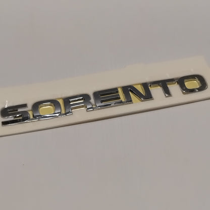 Genuine Rear Bumper "Sorento" Emblem - Kia Sorento 2012 | 863102P010