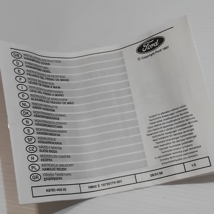 Genuine Ford Handle Assy | 1092031