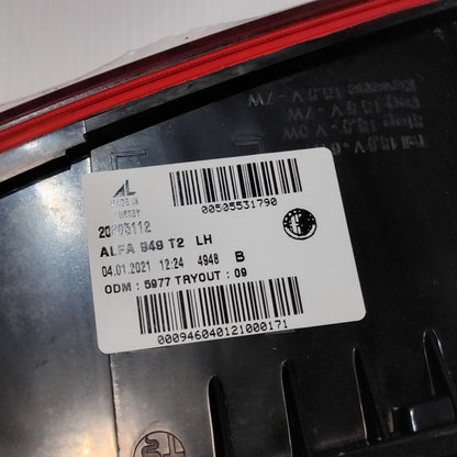 Left Hand Rear Lamp - Alfa Stelvio | 50553179