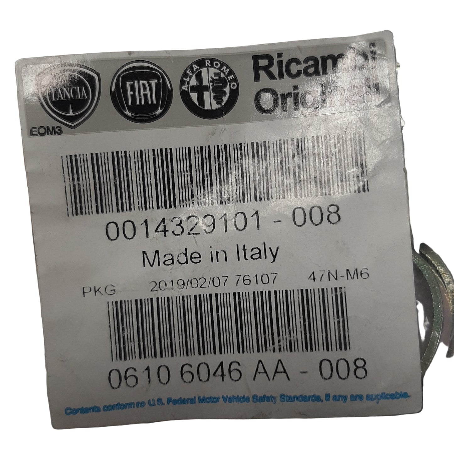 Genuine Fiat Plug | 14329101