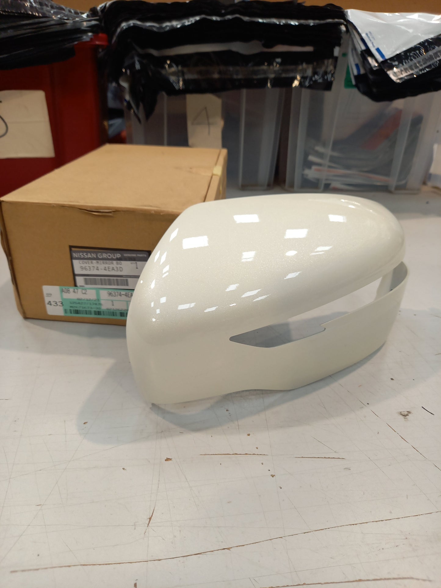 Genuine Nissan Cover-Mirror Bo | 963744EA3D