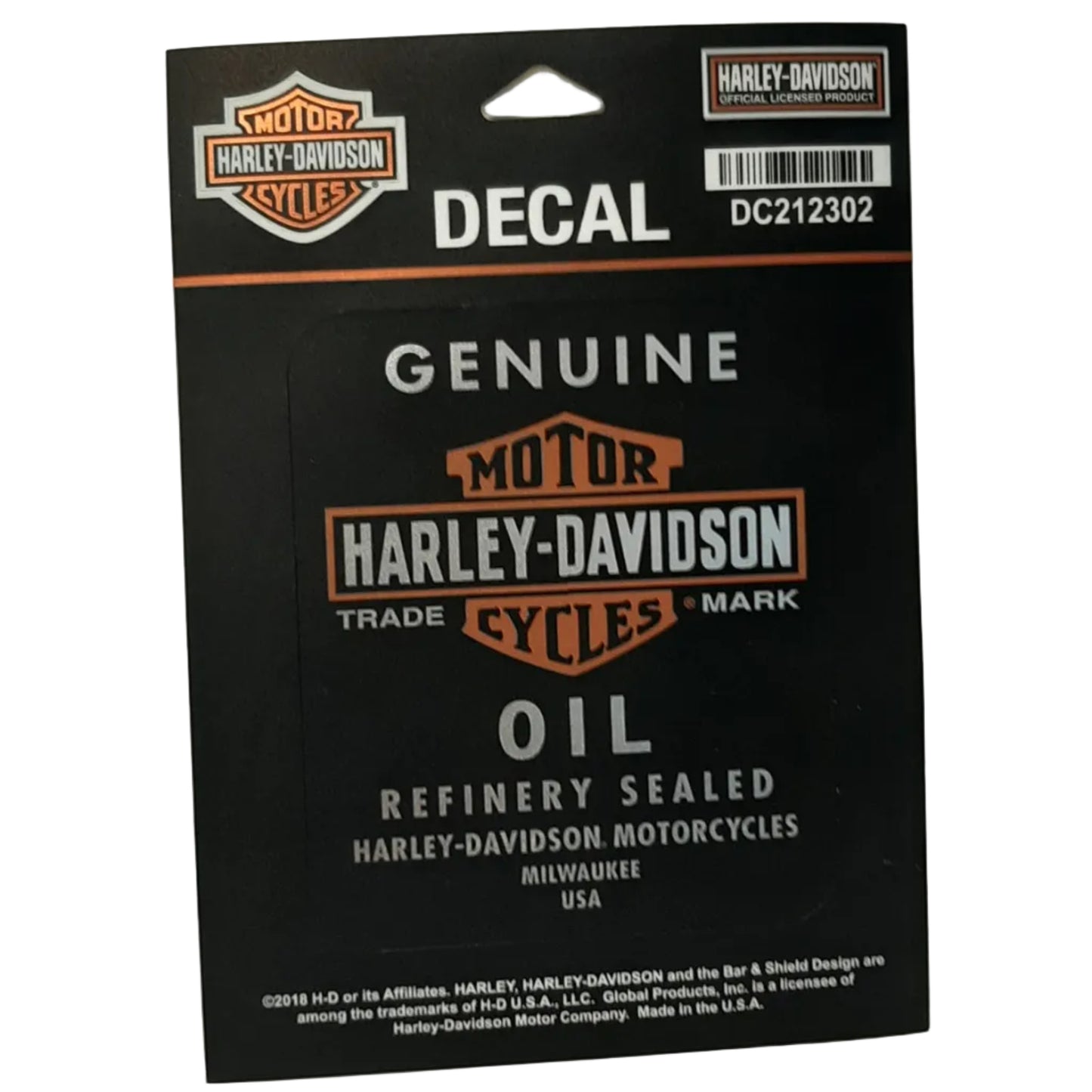Genuine Harley Davidson Decal | ZDC212302