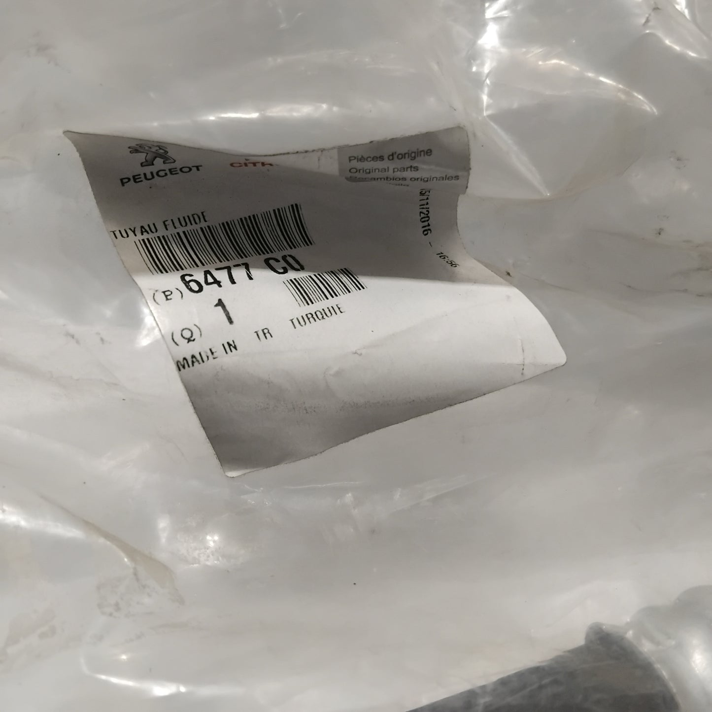 Genuine Peugeot Freon Tube | 6477C0