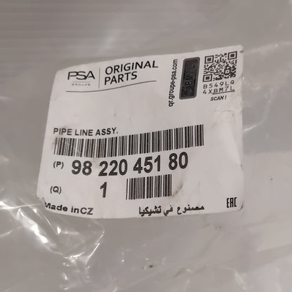 Genuine Peugeot Control Pipe | 9822045180