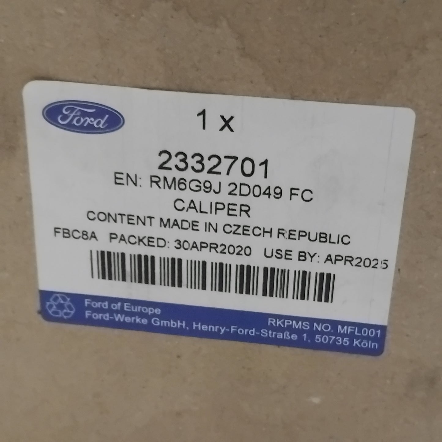 Genuine Ford Housing | 2332701