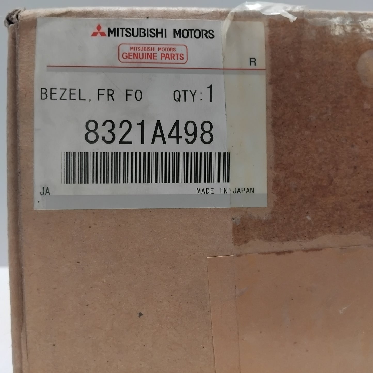 Genuine Mitsubishi Bezel,Fr Fog Lamp,Rh | 8321A498