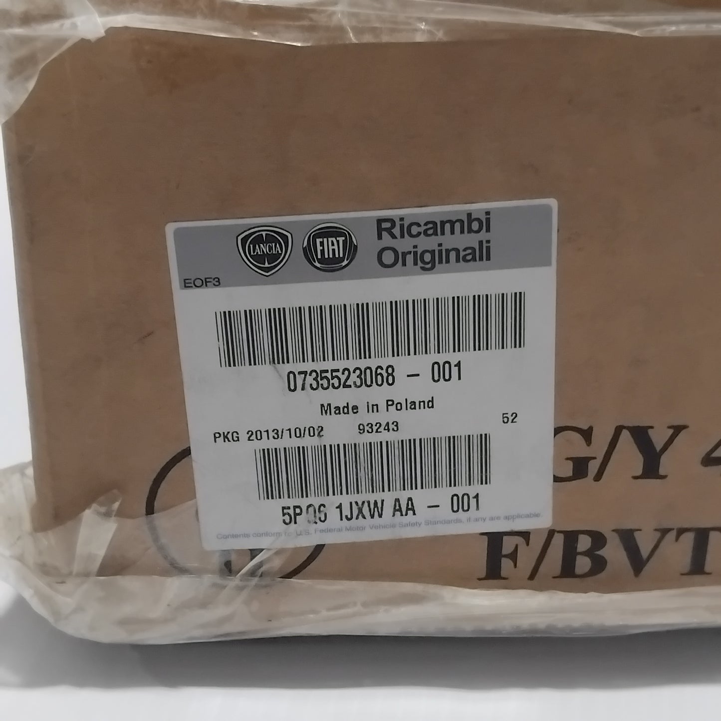 Genuine Fiat Seat Belt | 735523068