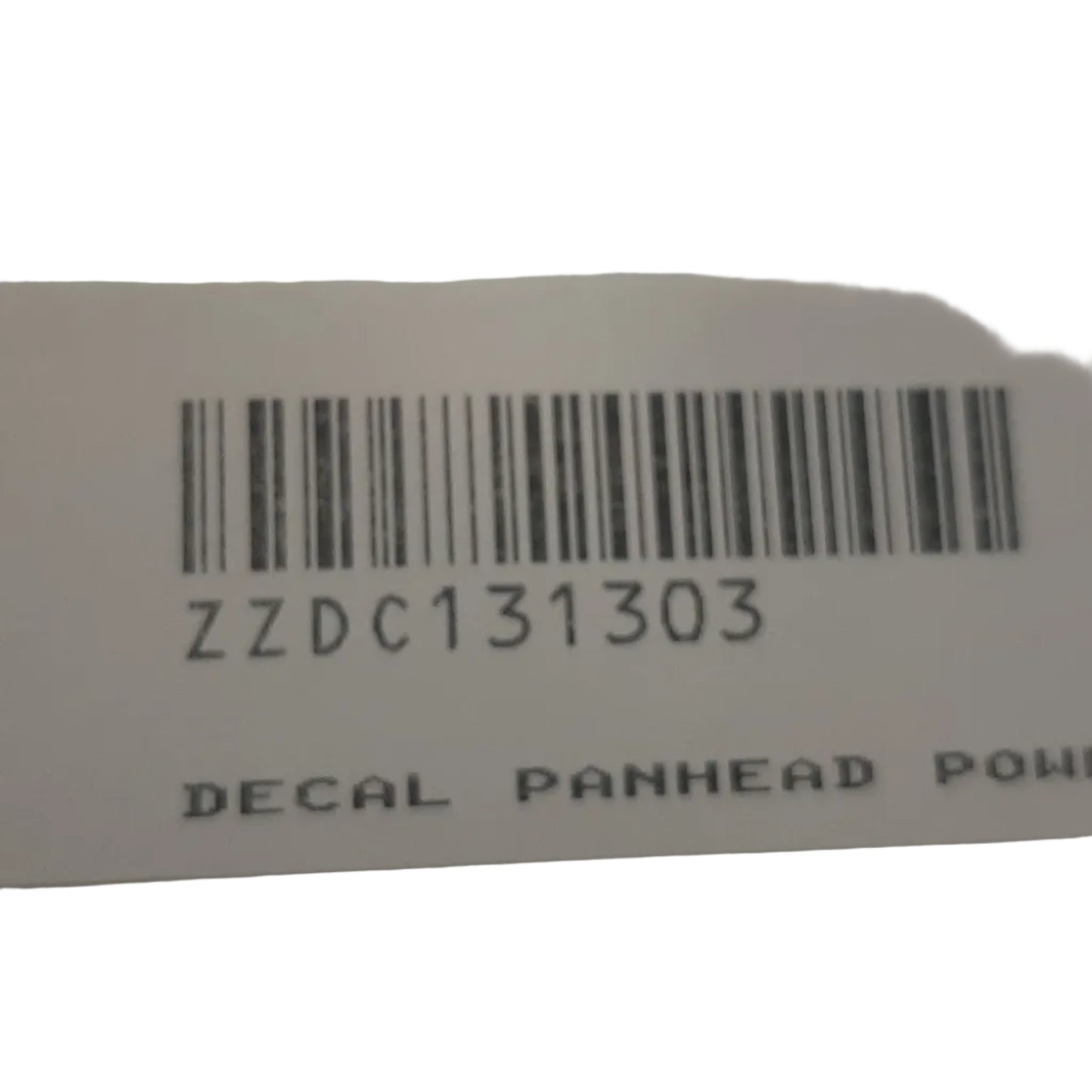 Genuine Harley Davidson Decal Panhead Power 2 Per Sheet | DC131303