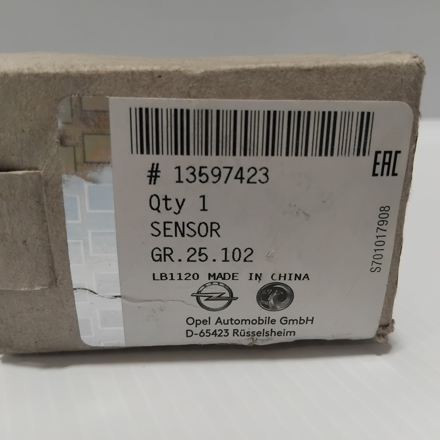 Genuine Vauxhall Switch-Brake | 13597423