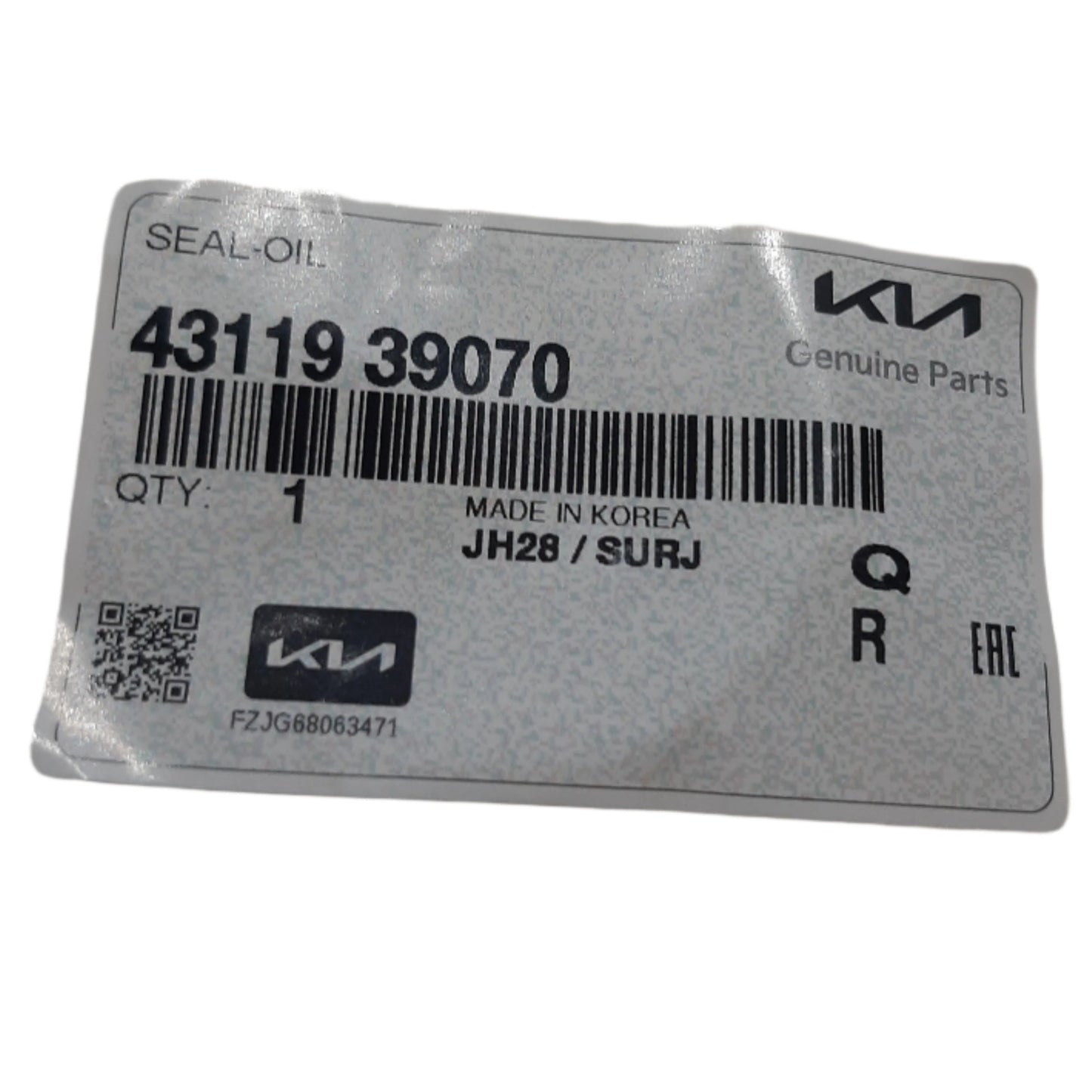 Genuine Kia/Hyundai Seal-Oil | 4311939070