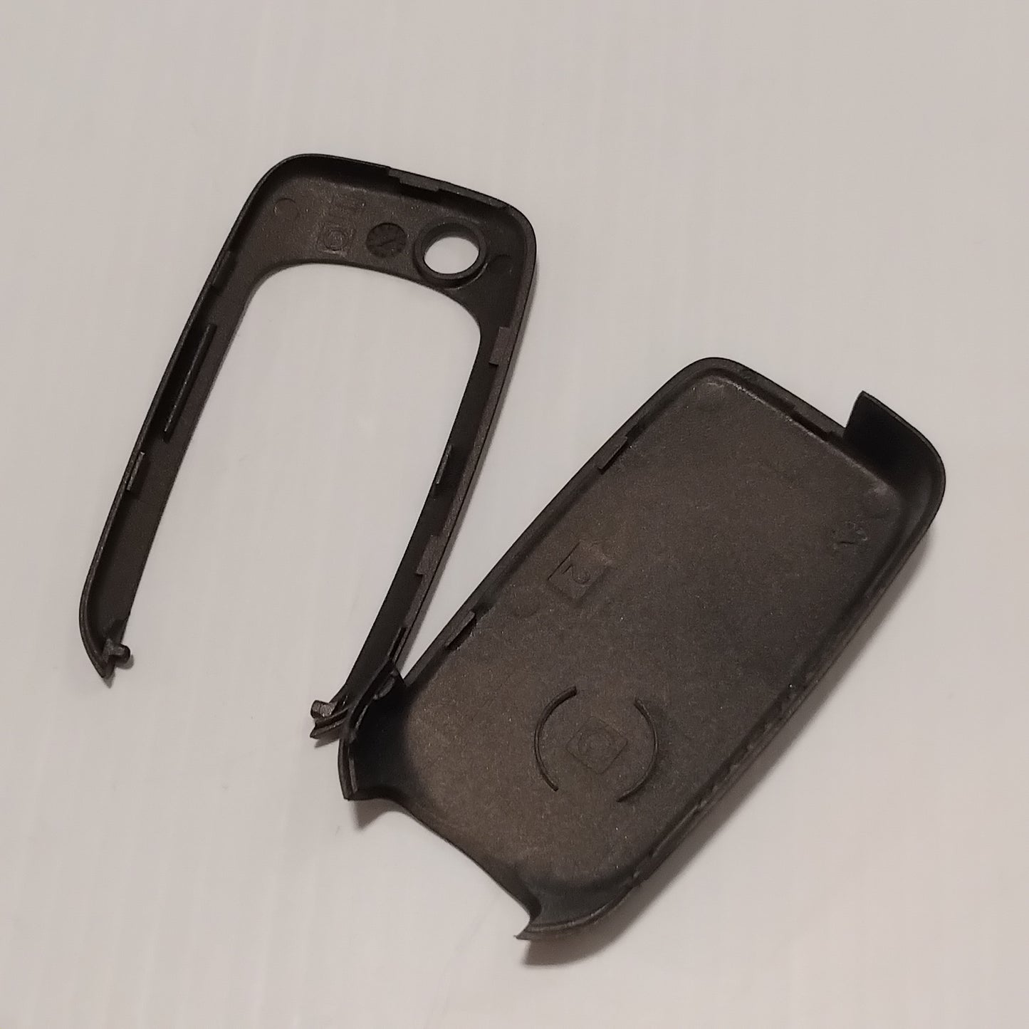 2x Key Cover - Fiat / Fiat Professional - Glossy Black / Matt Bronze | 50927702