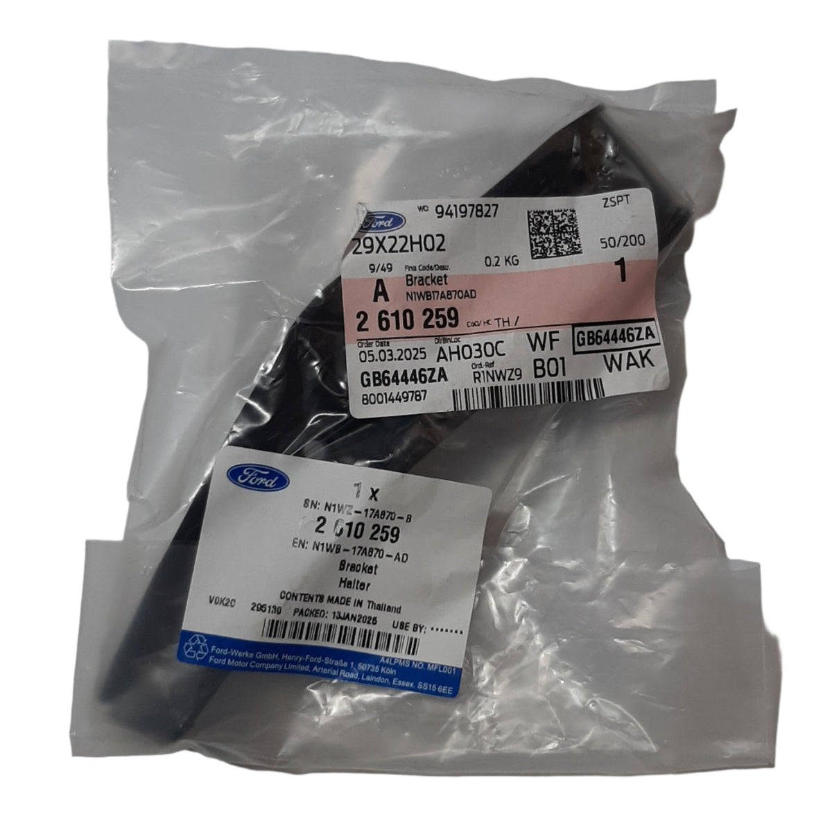 Genuine Ford Bracket | 2610259