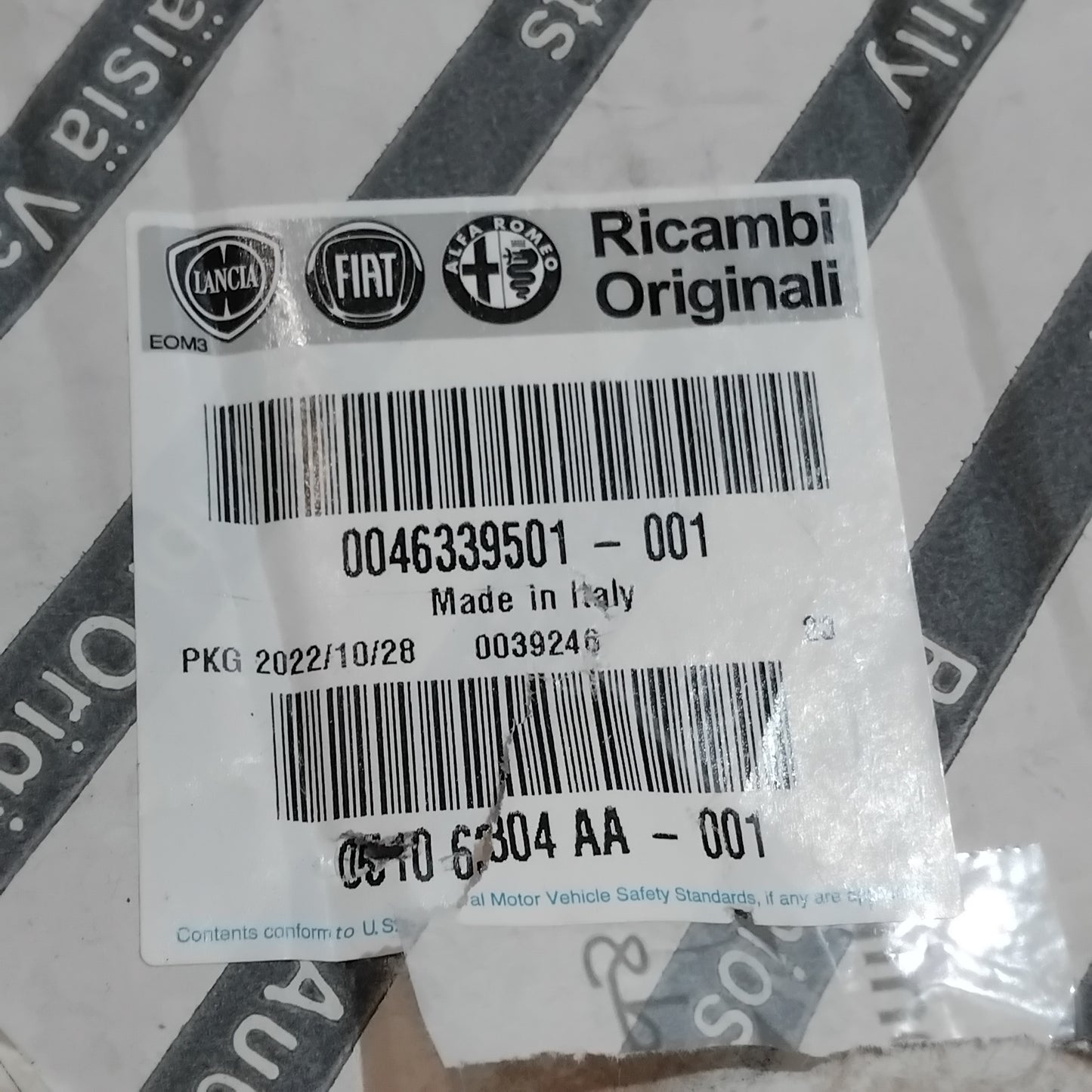 Genuine Fiat Control | 46339501