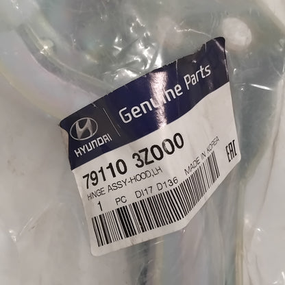 Genuine Hyundai Hinge Assy-Hood Lh | 791103Z000