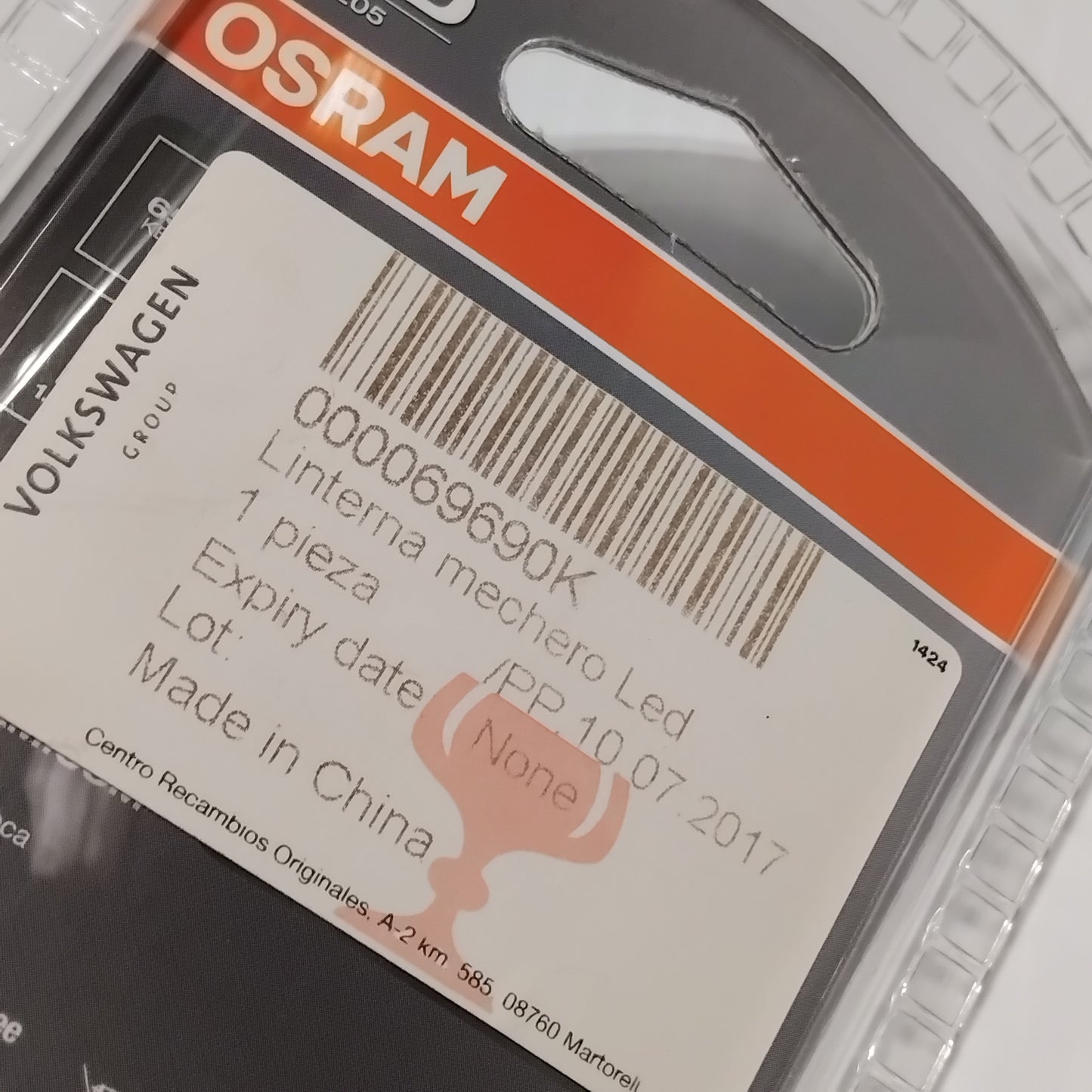 SEAT Osram Led Flashlight | 69690K