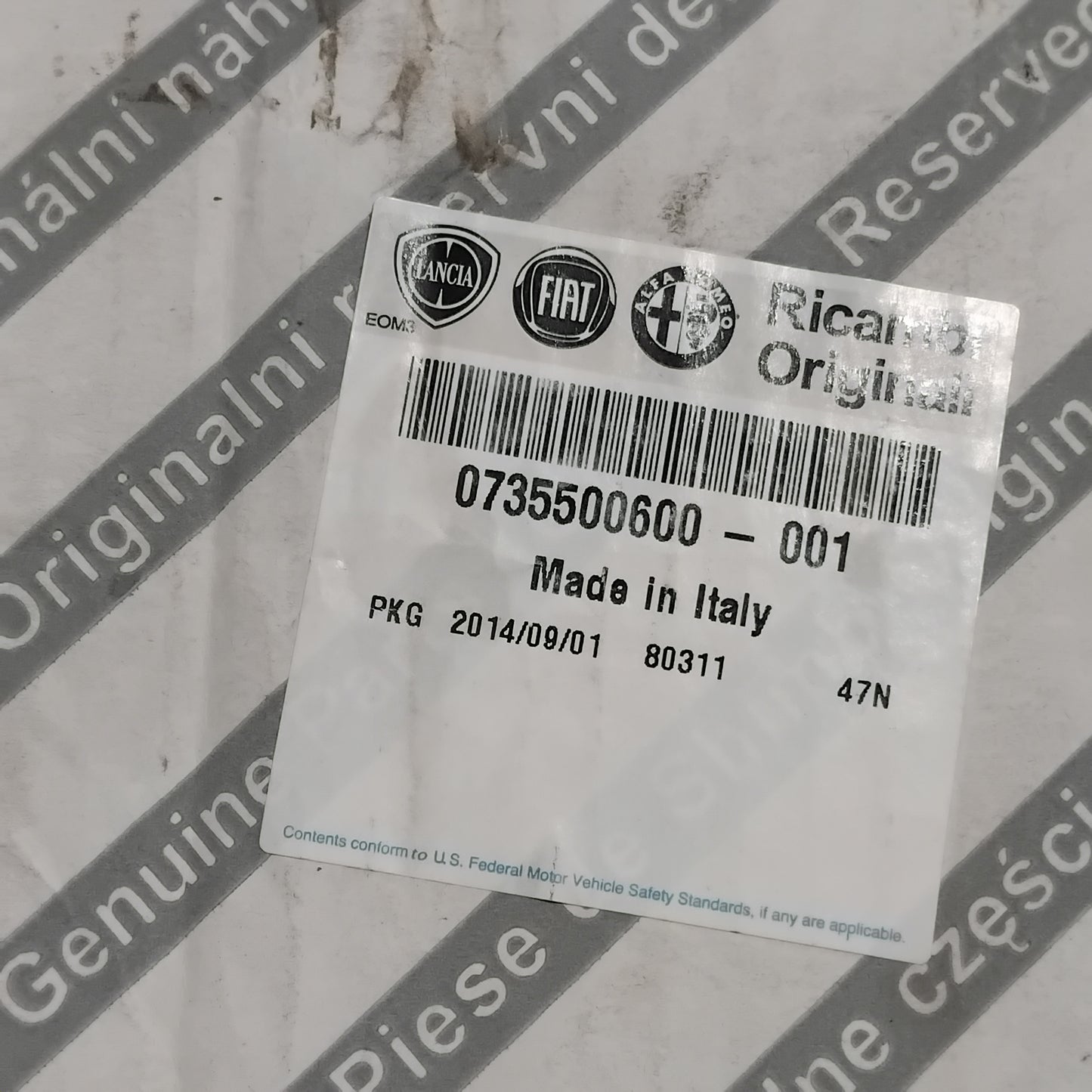Genuine Glove Box - Fiat Punto 2009-2018 RHD | 735500600