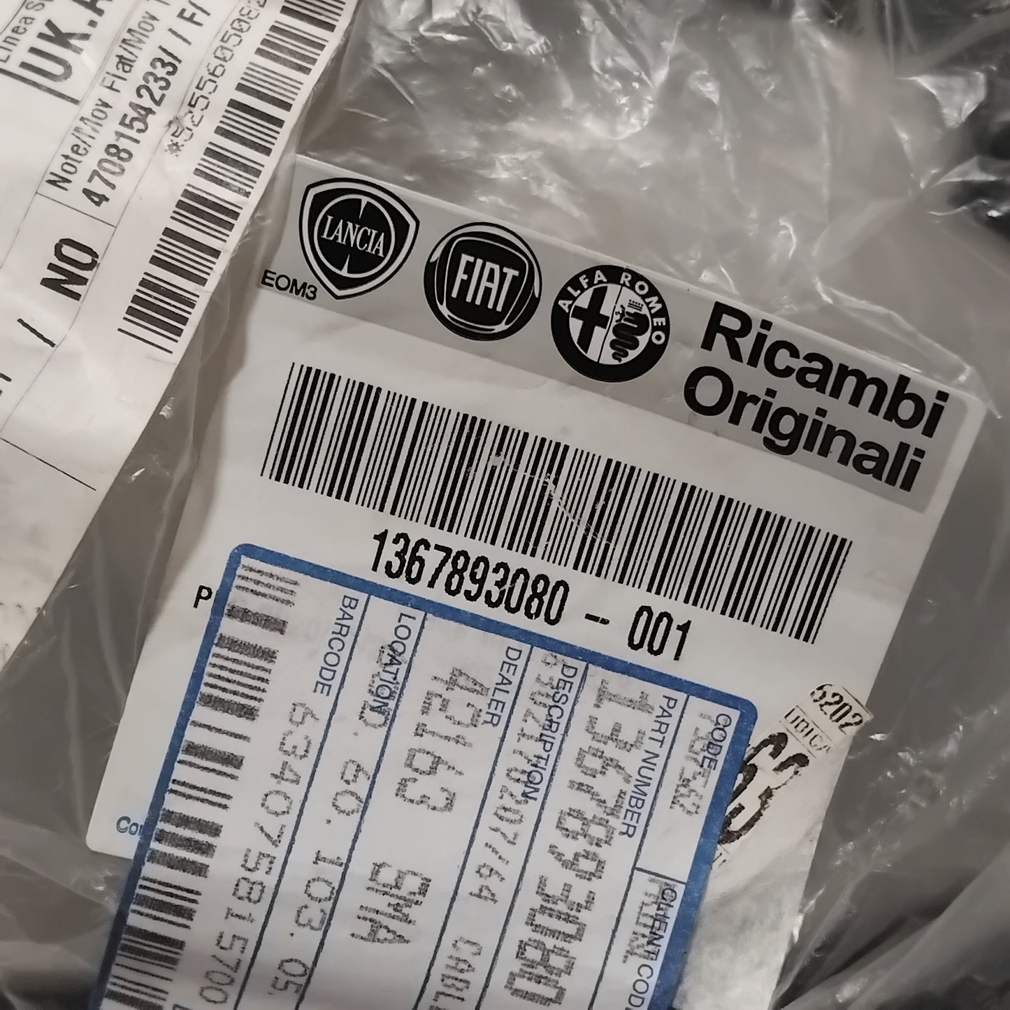 Genuine Fiat Cable Harness | 1367893080