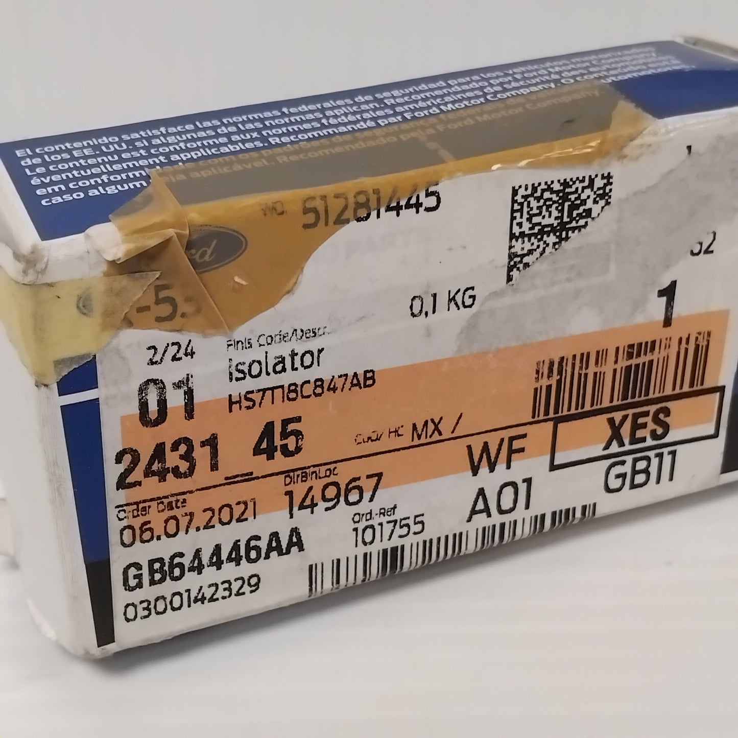 Genuine Ford Isolator | 2431645