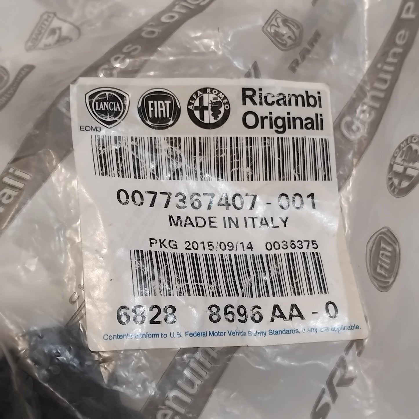 Genuine Air Conditioner Levers - Alfa Romeo Tonale / Fiat 500 RHD | 77367407