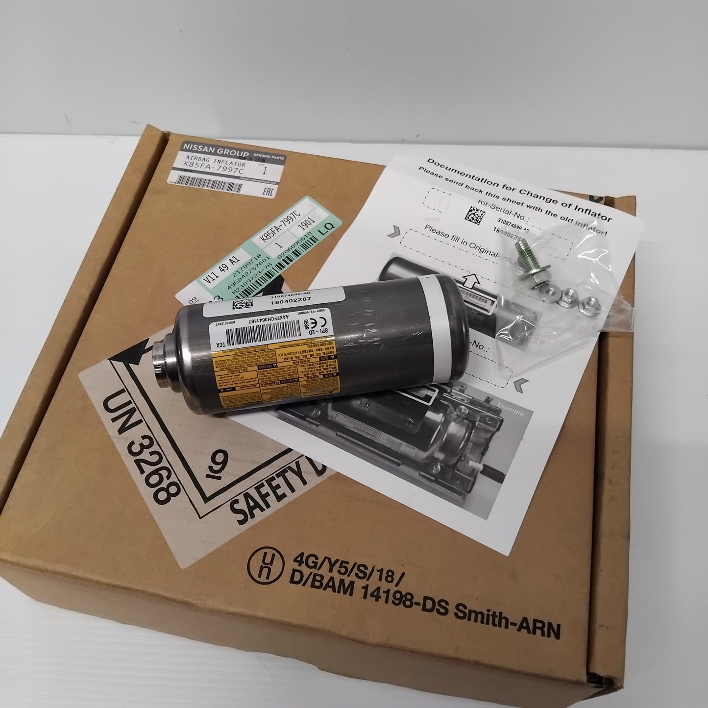 Genuine Nissan Airbag Inflator | K85FA7997C