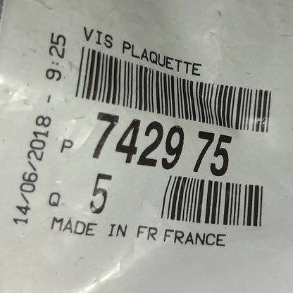 Genuine Peugeot Plate Screw | 742975