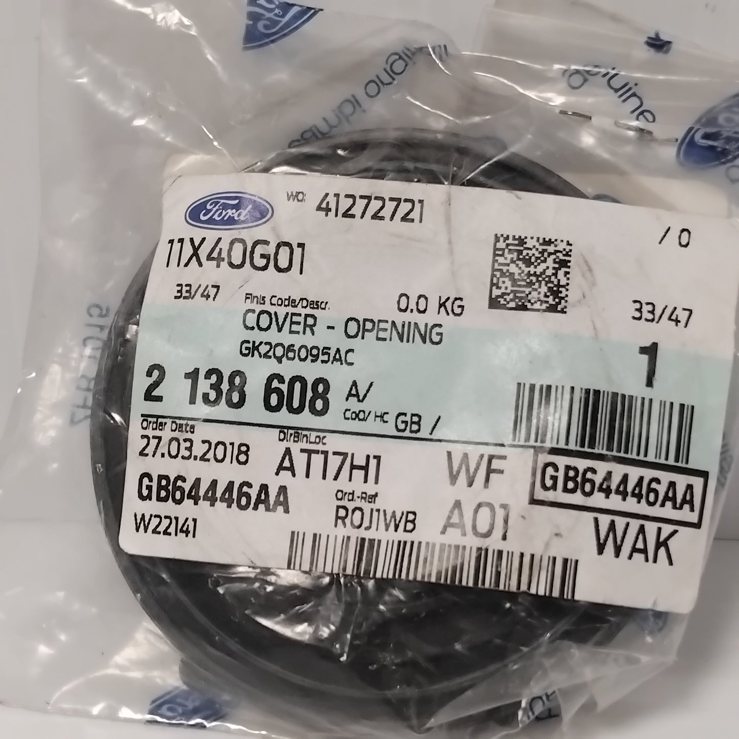 Genuine Ford Cover - Opening | 2138608