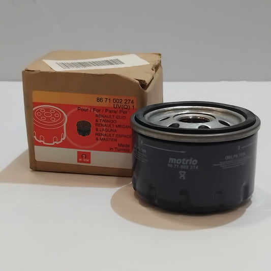 Genuine Renault Oil Filter  Zx | 86 71 002 274