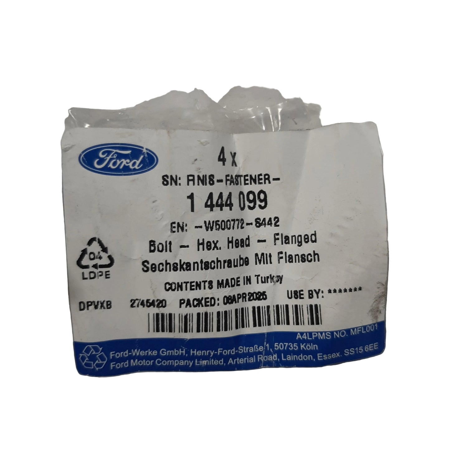 Genuine Ford Bolt - Hex Head | 1444099