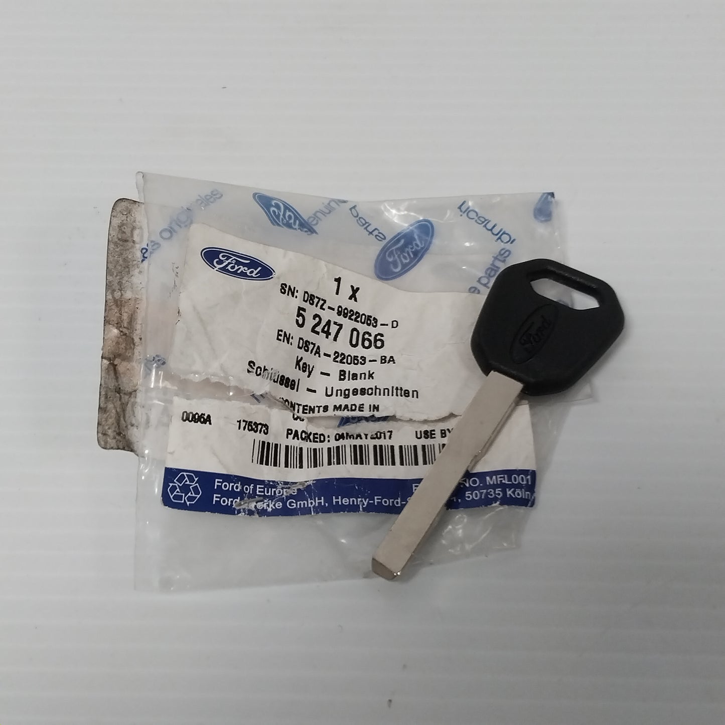 Genuine Blank Key - Ford Mondeo / Edge | 5247066