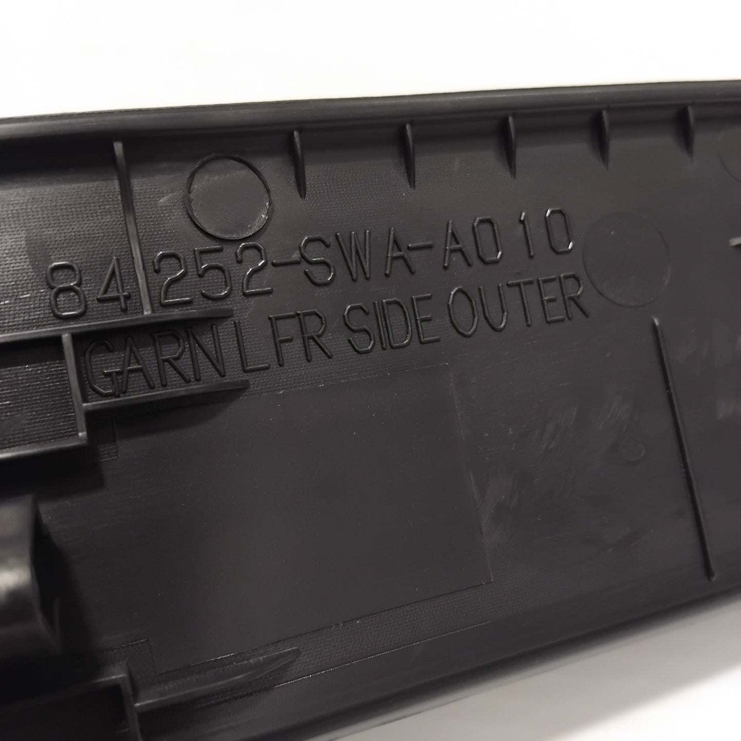 Genuine Honda Garnish, L. Fr. Side Oute | 84252SWAA01ZB