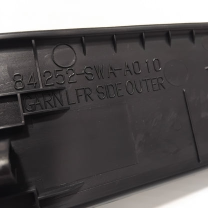 Genuine Honda Garnish, L. Fr. Side Oute | 84252SWAA01ZB