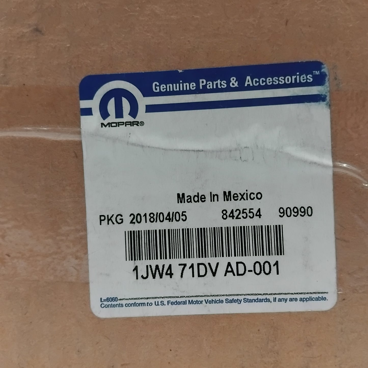 Genuine Jeep Diffuser | K1JW471DVAD