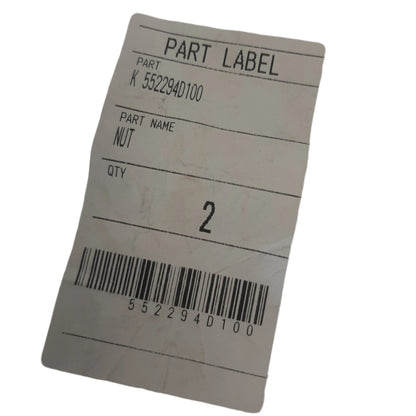 Genuine Kia Nut | 552294D100