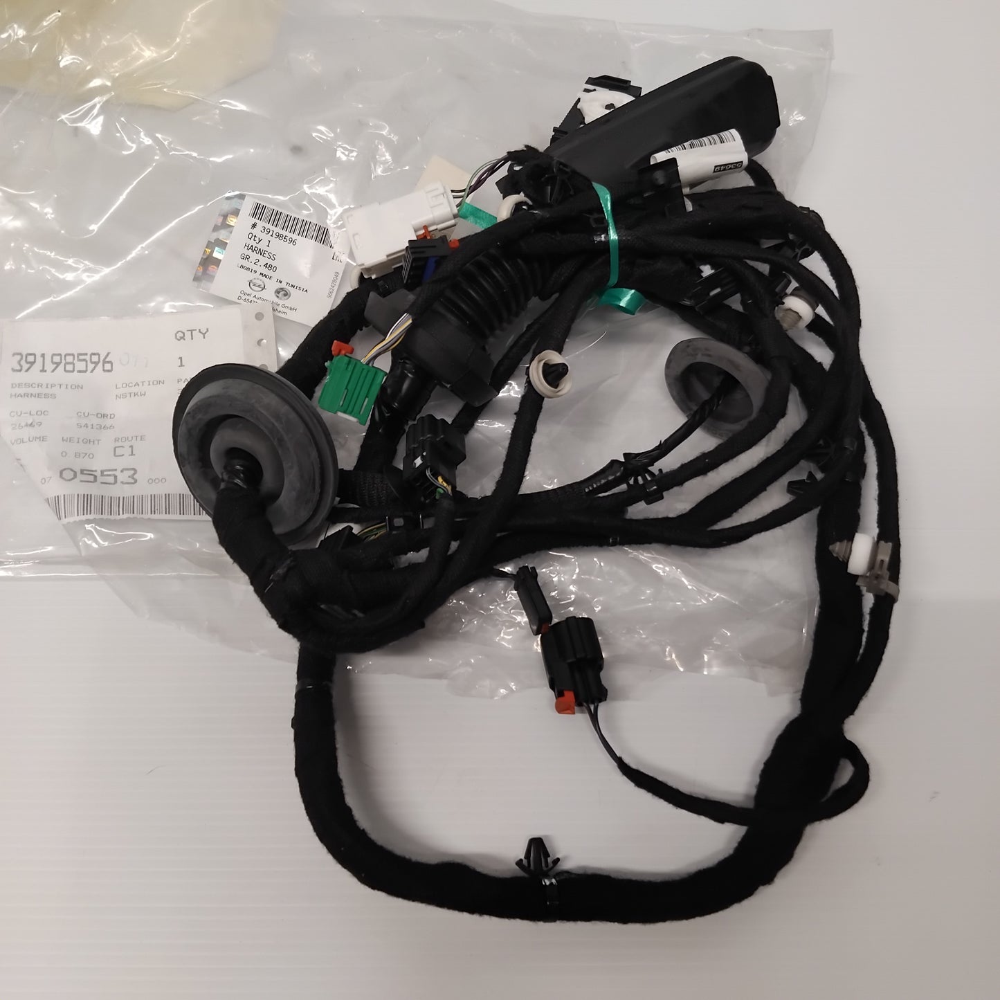 Genuine Front Right Door Harness - Vauxhall Insignia B 2019-2022 | 39198596